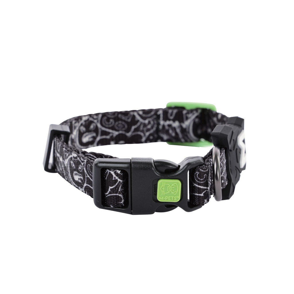 URBAN STYLE FREESTYLE Black & White Dog collar