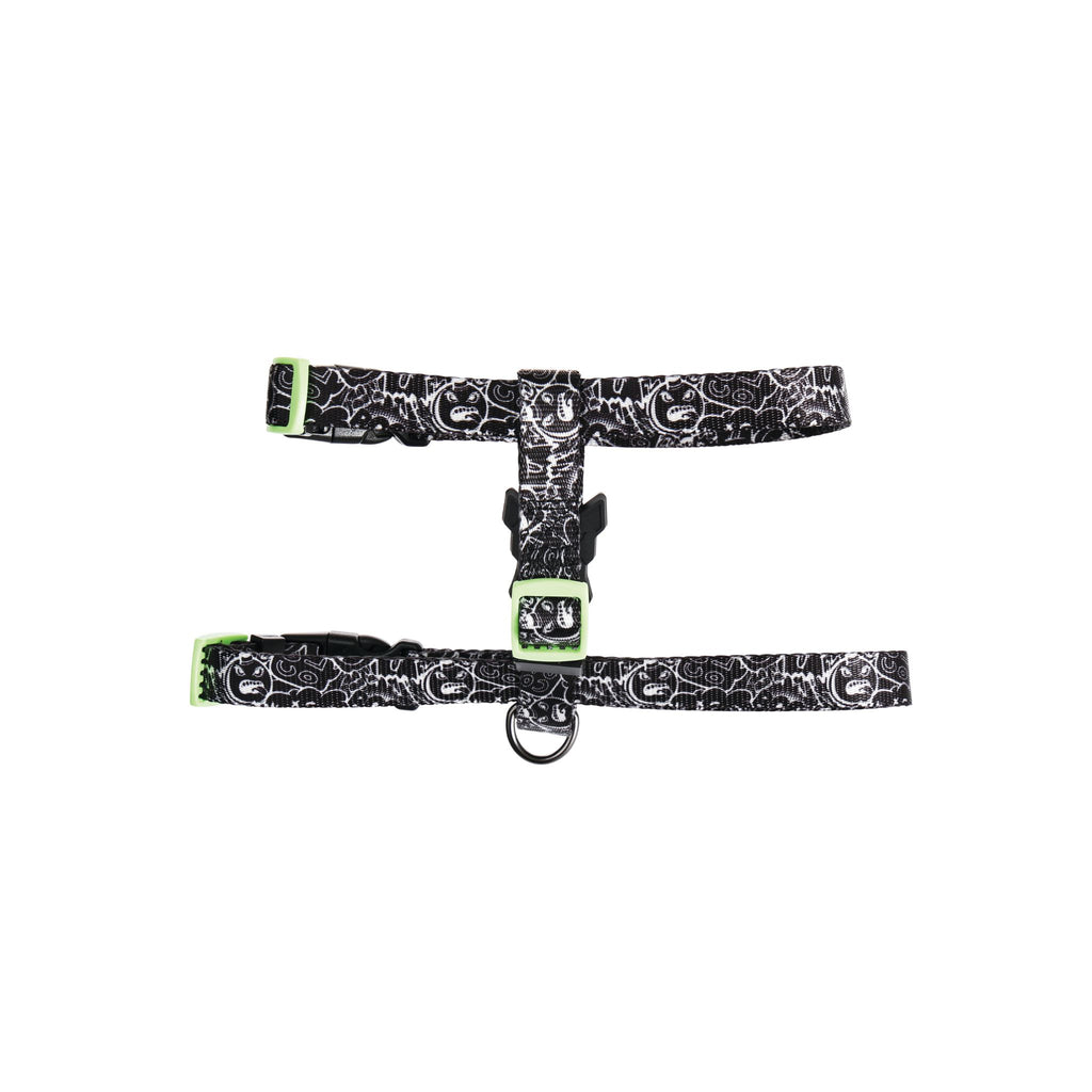 URBAN STYLE FREESTYLE Black & White Active Dog Harness