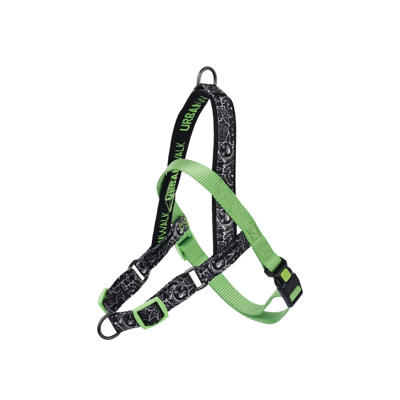 URBAN STYLE FREESTYLE Black & White Norwegian Dog harness