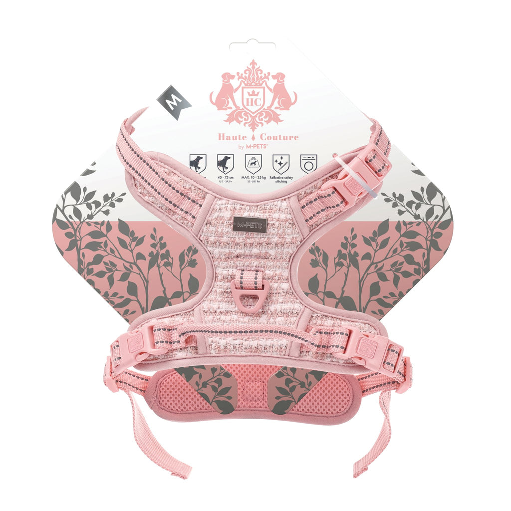 Haute Couture Dog harness Pink charm