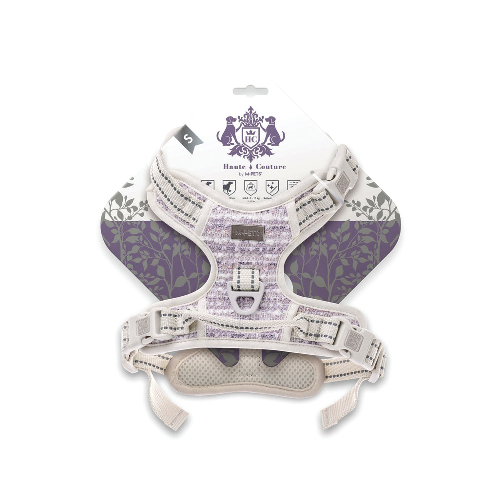 Haute Couture Dog harness Purple charm