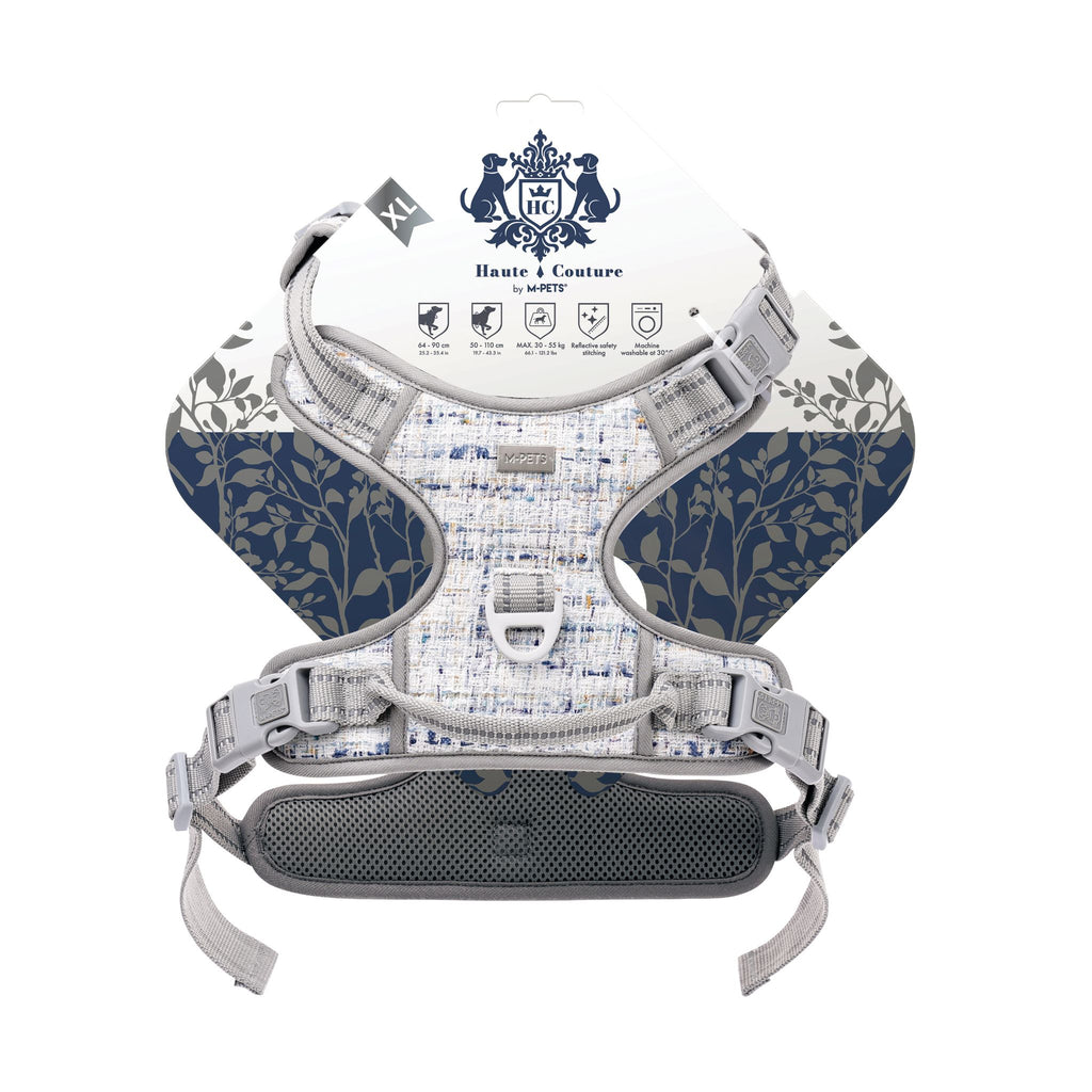 Haute Couture Dog harness Blue charm