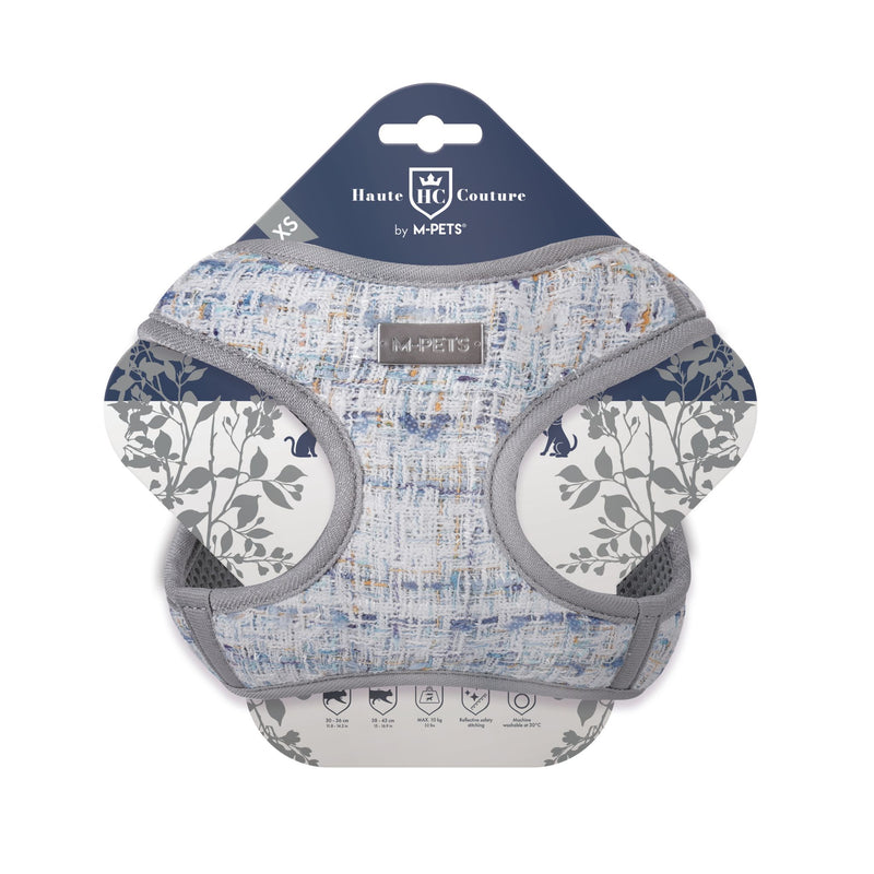 Haute Couture Cat harness Blue charm