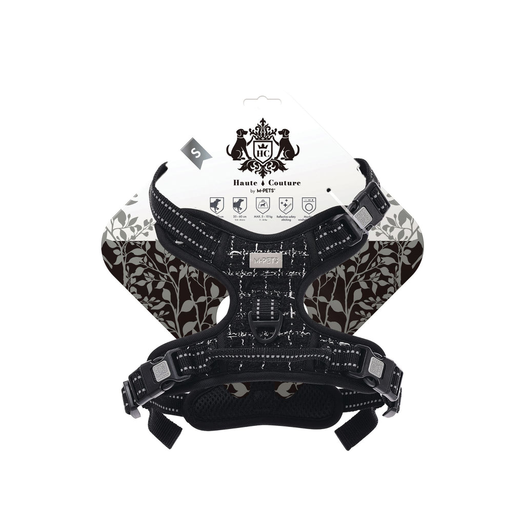 Haute Couture Dog harness Black charm