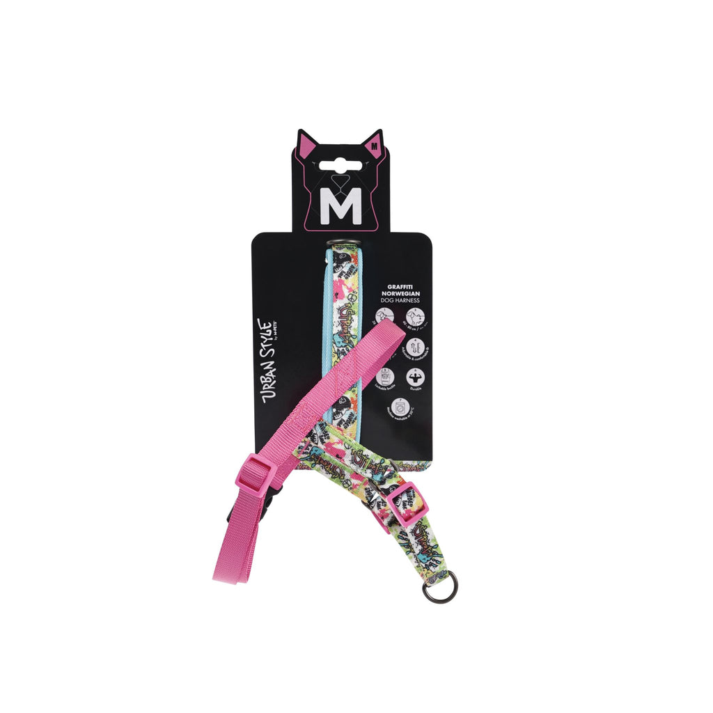 URBAN STYLE GRAFFITI Norwegian Dog harness