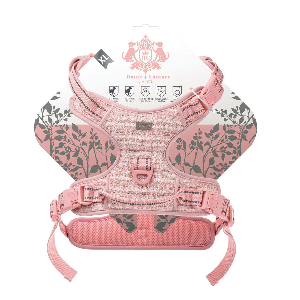 Haute Couture Dog harness Pink charm