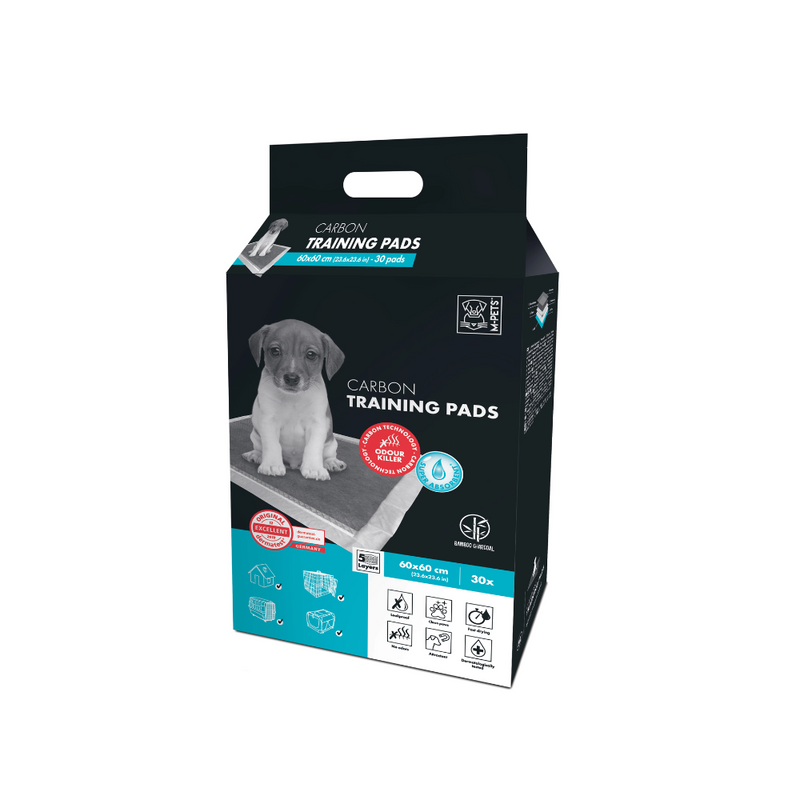 Tappetini per addestramento CARBON 60 x 60 cm - 30 pz