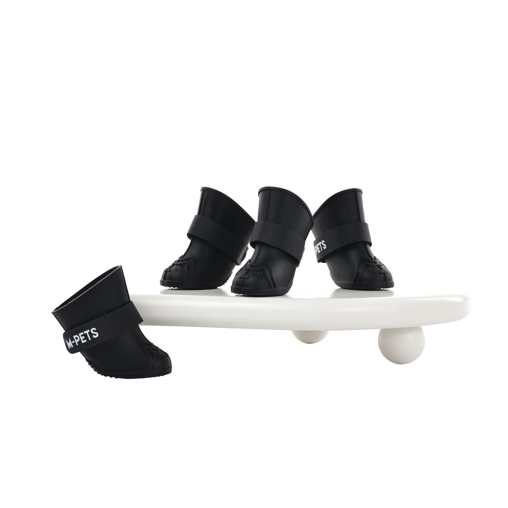 RAINY DAY Dog shoes Black