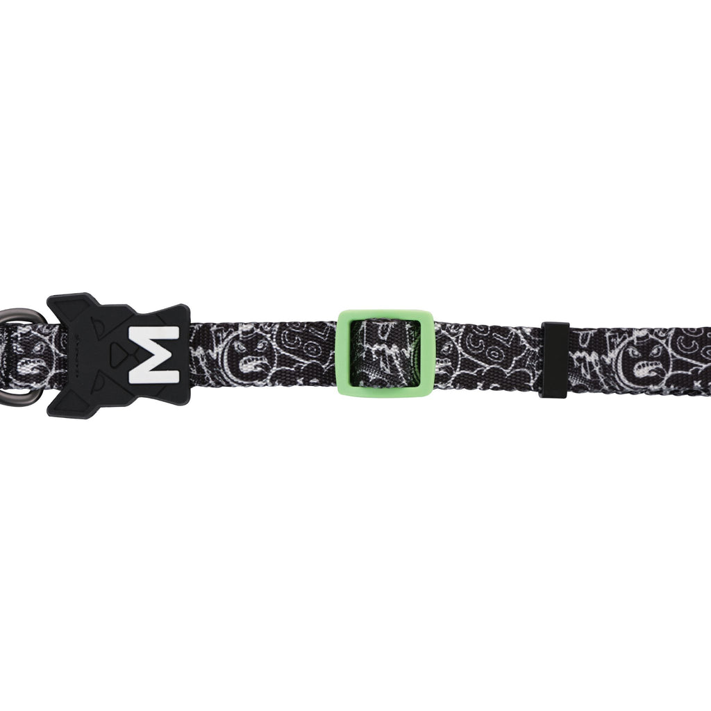 URBAN STYLE FREESTYLE Black & White Dog collar