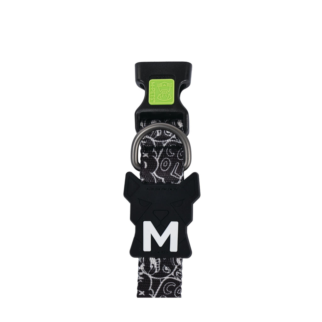 URBAN STYLE FREESTYLE Black & White Dog collar