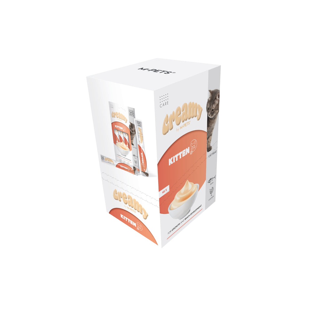 CREMOSO con FUNZIONI - Snack cremoso per gattini - Tonno e Pollo