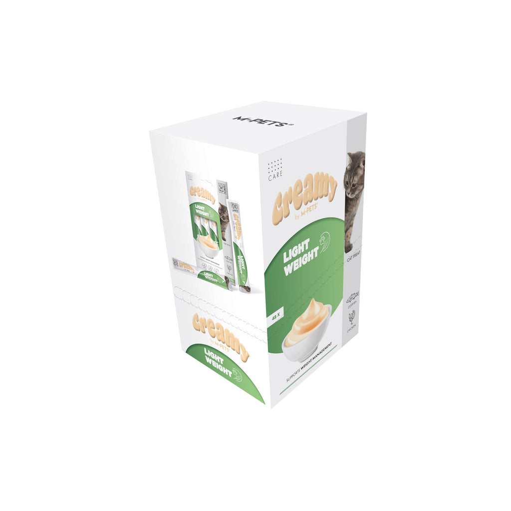 CREMOSO con FUNZIONI - Snack per gatti Leggero - Merluzzo & Pollo