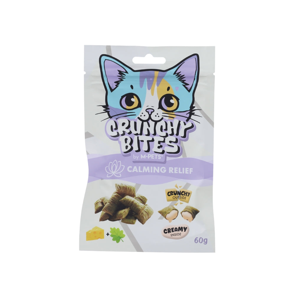 CRUNCHY BITES Cat Treats with function CALMING RELIEF - 60 g