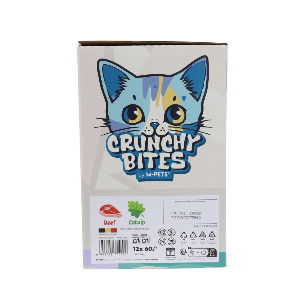 CRUNCHY BITES Cat Treats with function DENTAL CARE - 60 g