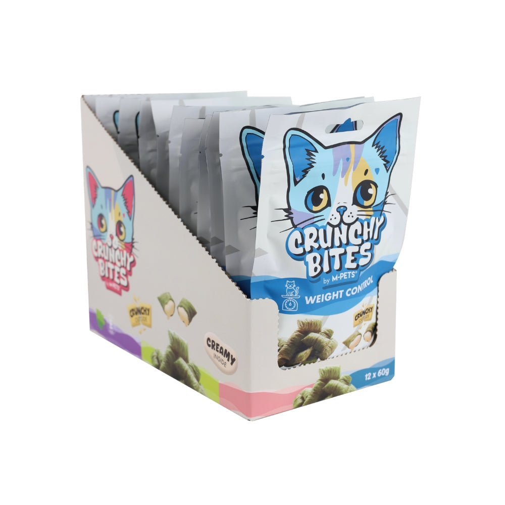 CRUNCHY BITES Cat Treats with function WEIGHT CONTROL - 60 g