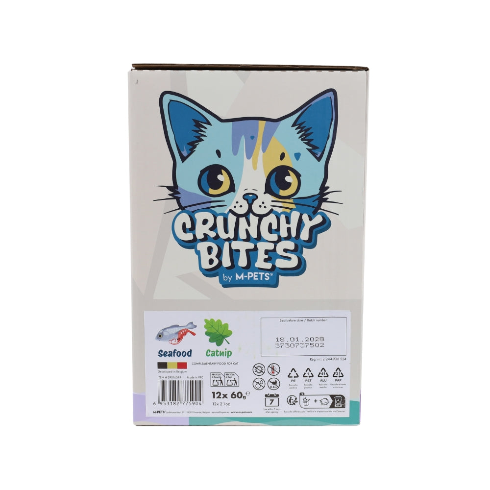 CRUNCHY BITES Cat Treats with function WEIGHT CONTROL - 60 g