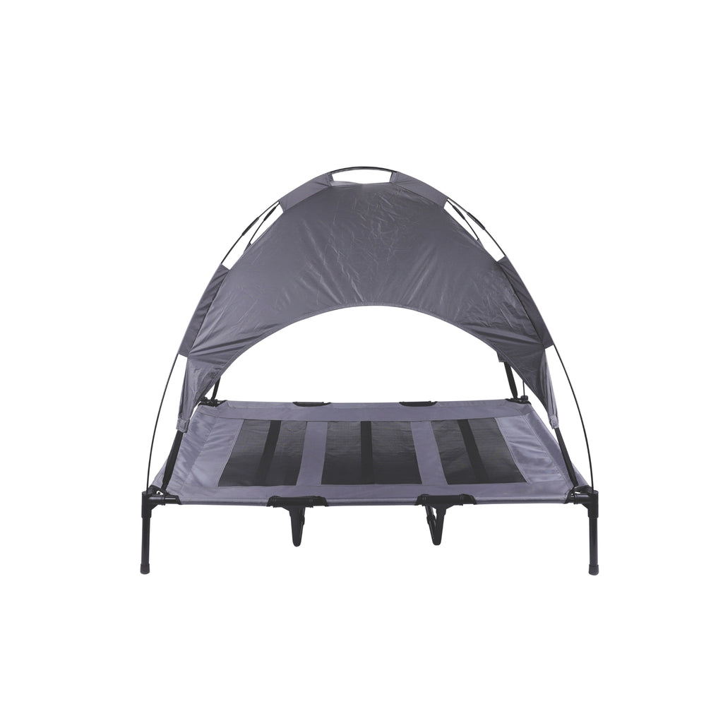 ELEVATED Dog Bed with sun shade