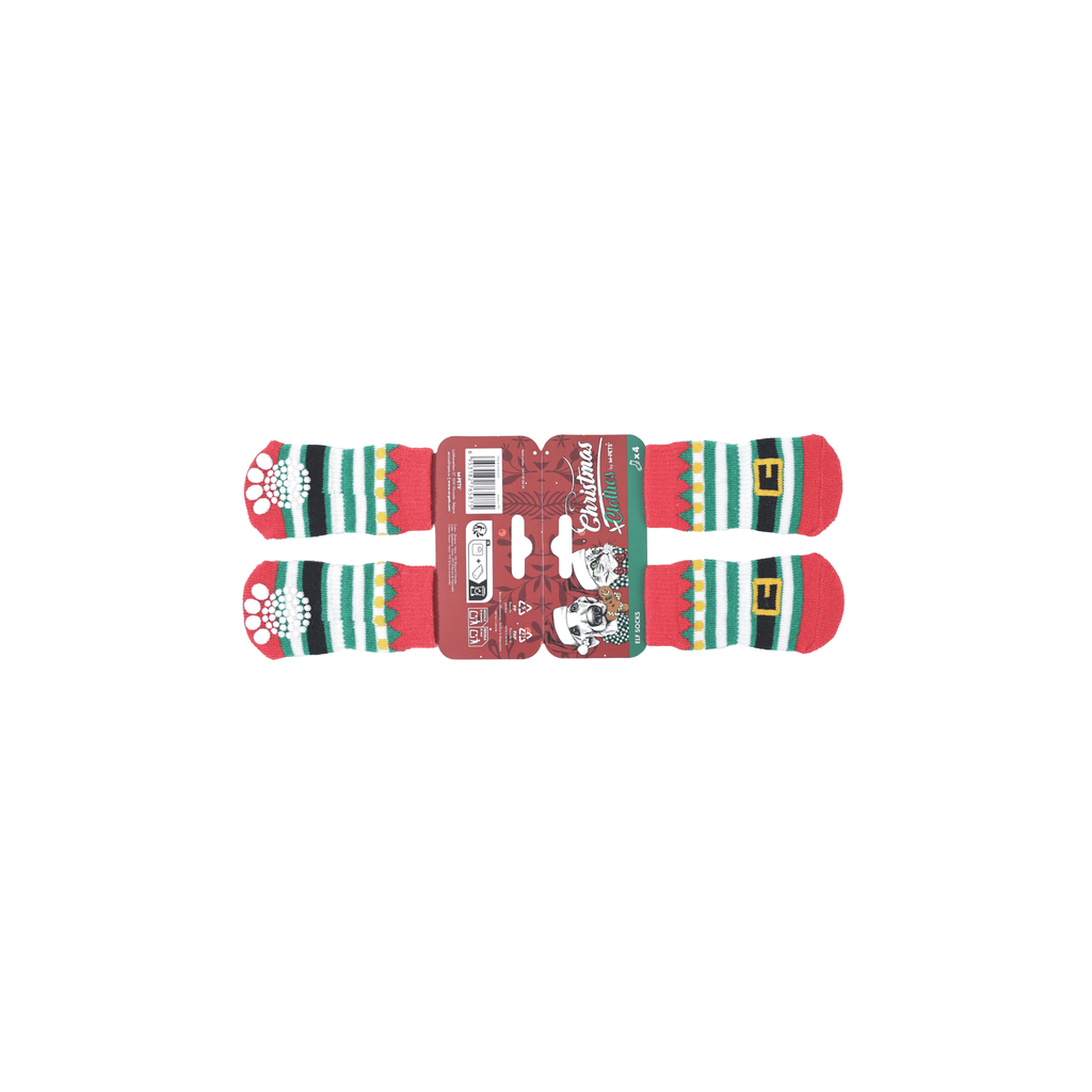 CHRISTMAS Pet Socks ELF SOCKS 4pcs