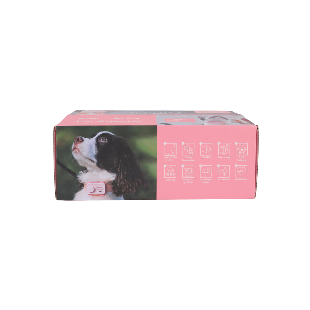 GLocalMe PETPHONE Rose Pink - with display