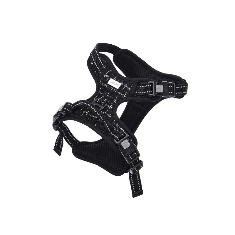 Haute Couture Dog harness Black charm
