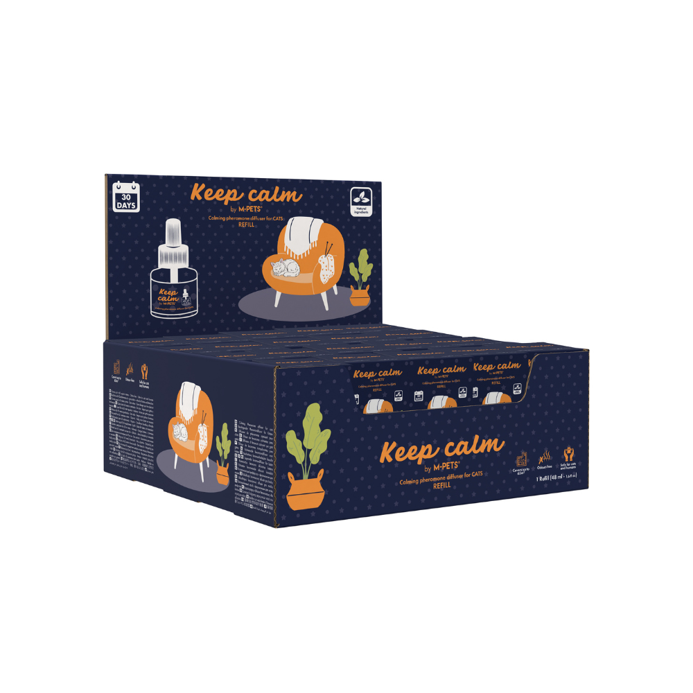 KEEP CALM - Ricarica diffusore di feromoni calmanti per gatti 48ml