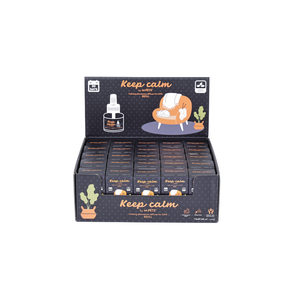 KEEP CALM - Ricarica diffusore di feromoni calmanti per gatti 48ml