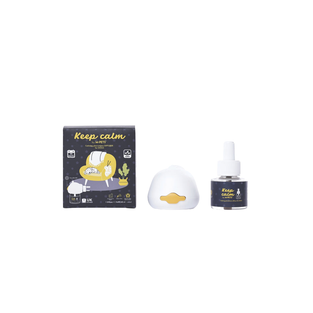 KEEP CALM Calming Pheromone diffuser for DOGS - UK Standard 48ml