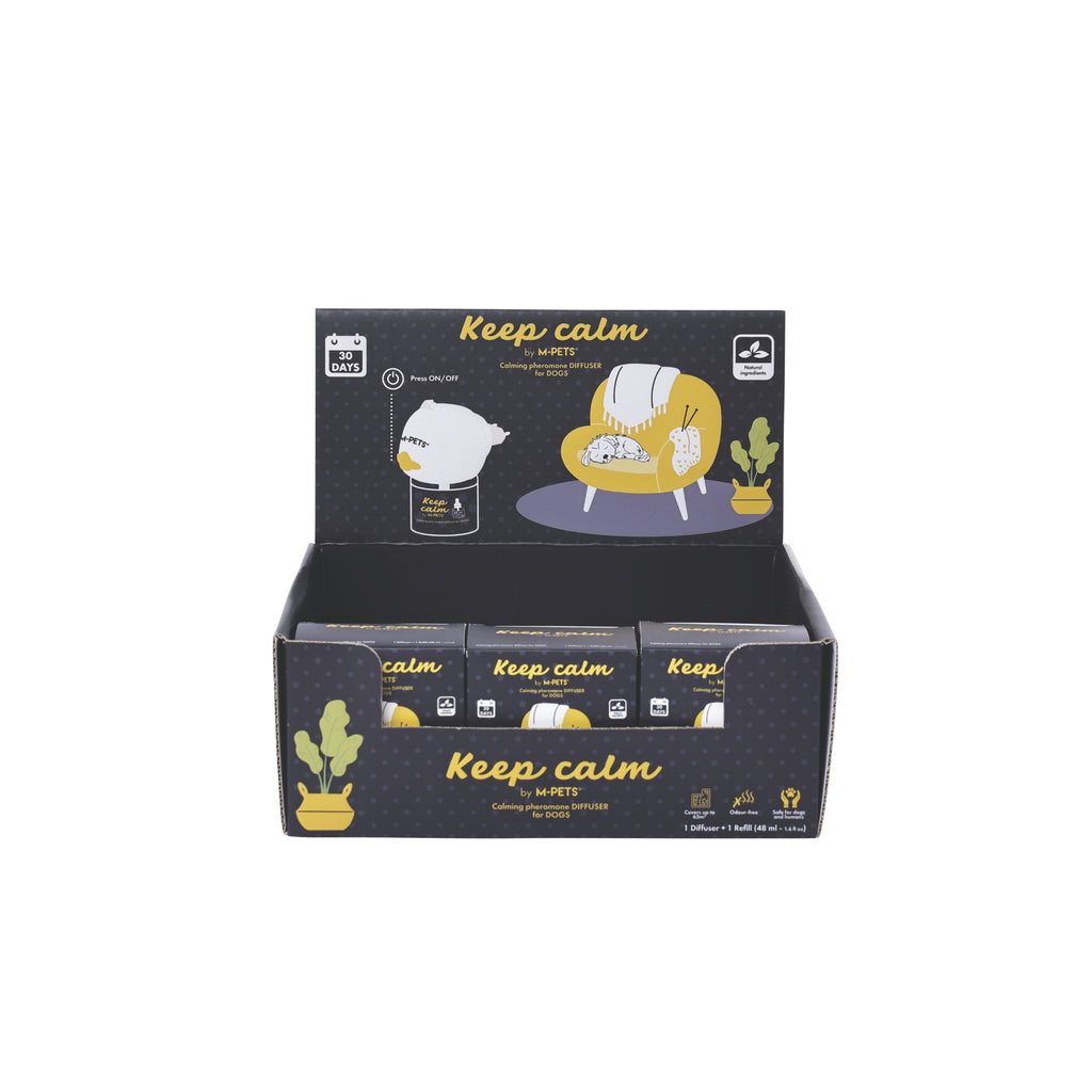 KEEP CALM Calming Pheromone diffuser for DOGS - UK Standard 48ml