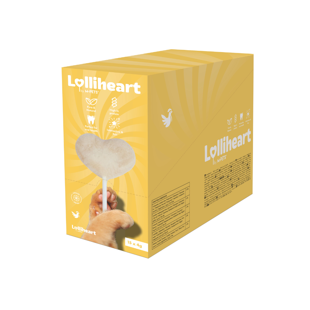 Lolliheart Snack per gatti al pollo Espositore