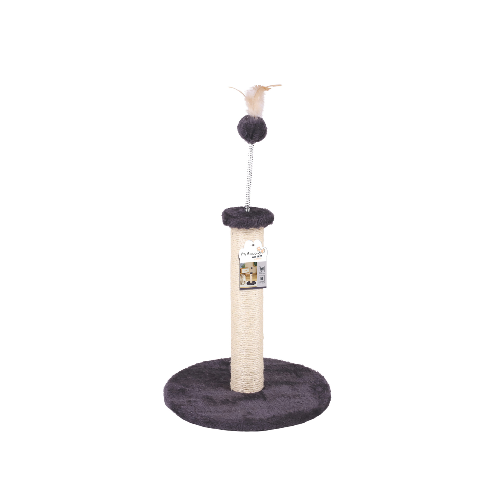 MY SECOND ALBERO PER GATTI Piuma Grigio Scuro