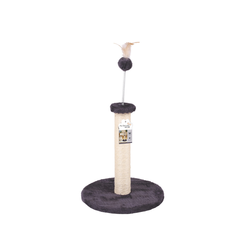 MY SECOND ALBERO PER GATTI Piuma Grigio Scuro