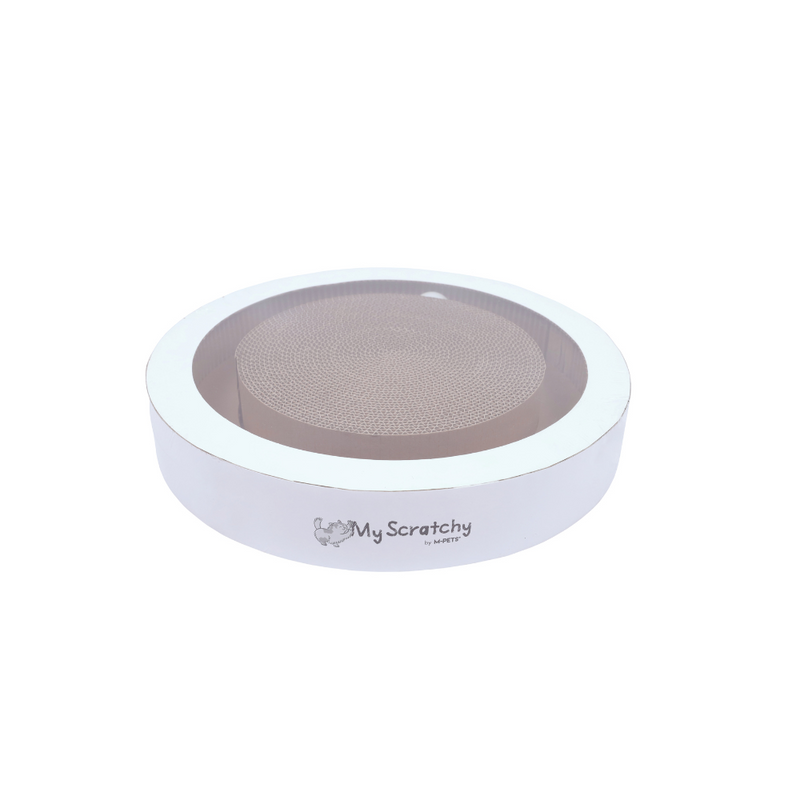 MY SCRATCHY Tiragraffi per Gatti MILWAUKEE - Bianco