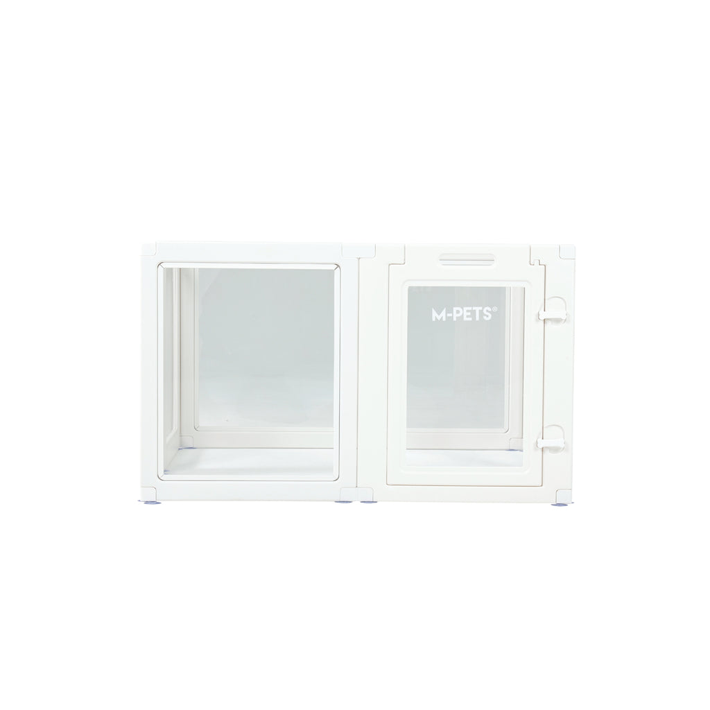 BLANCHE Puppy pen 8 panels S white