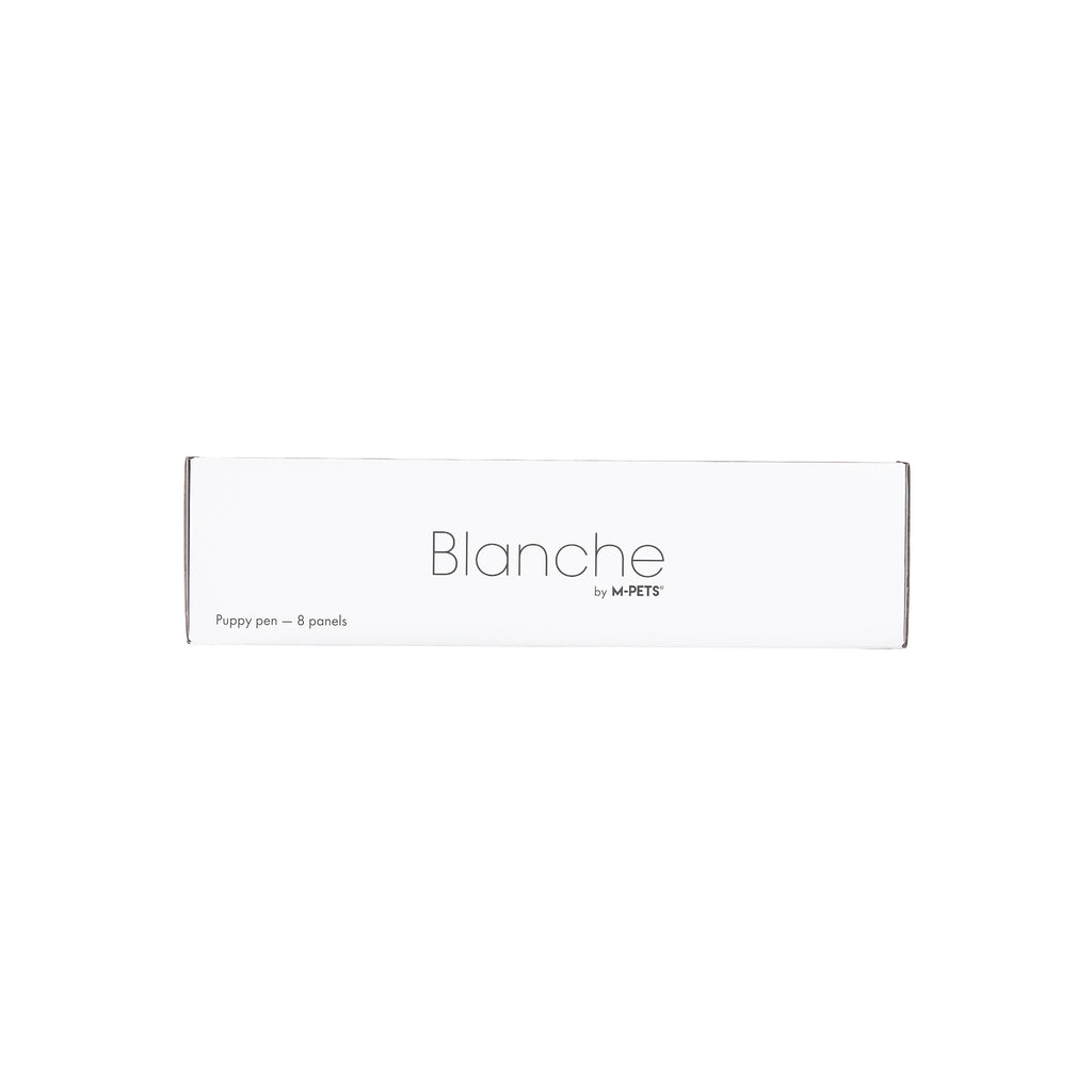 BLANCHE Puppy pen 8 panels S white