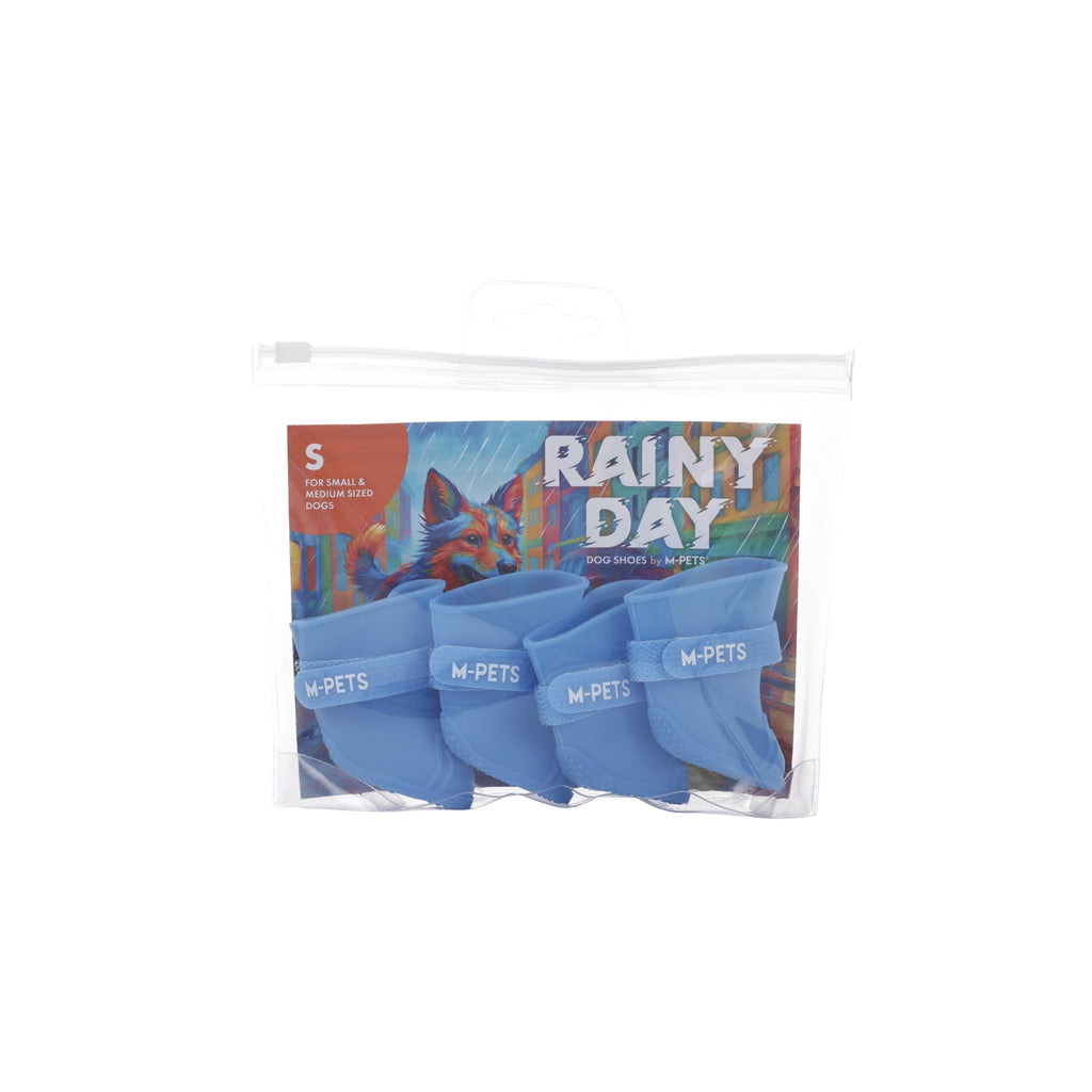 RAINY DAY Dog shoes Blue