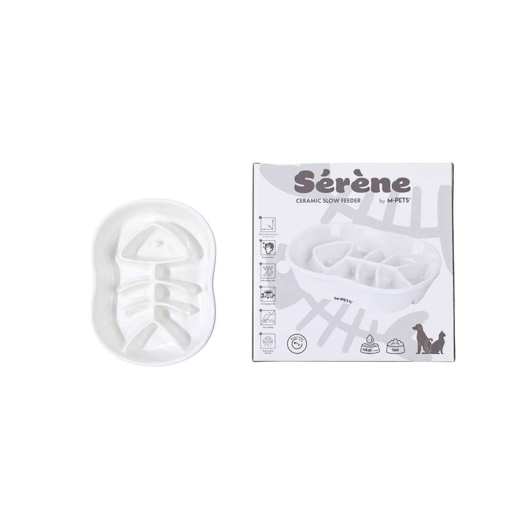 Sérene Ceramic bowls Fish Pearl mist - 240 ml