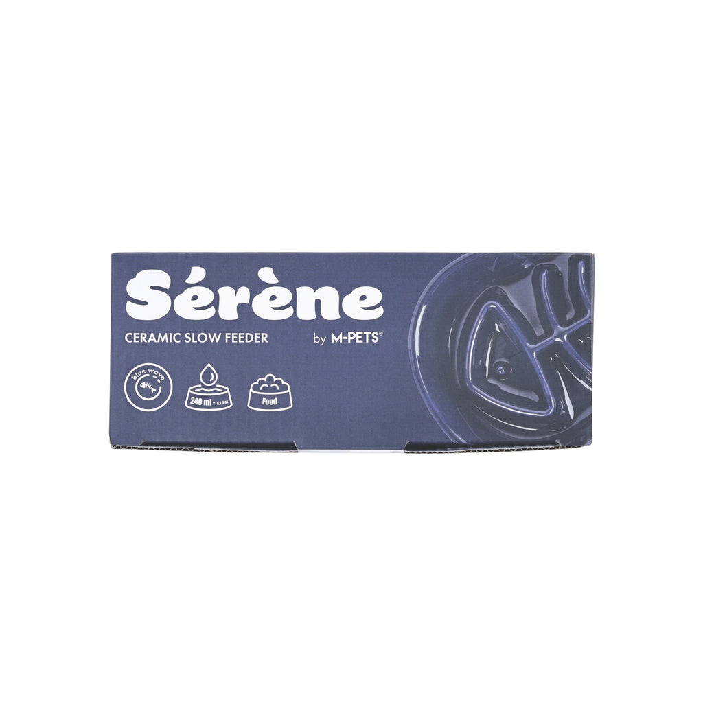 Sérene Ceramic bowls Fish Blue wave - 240 ml