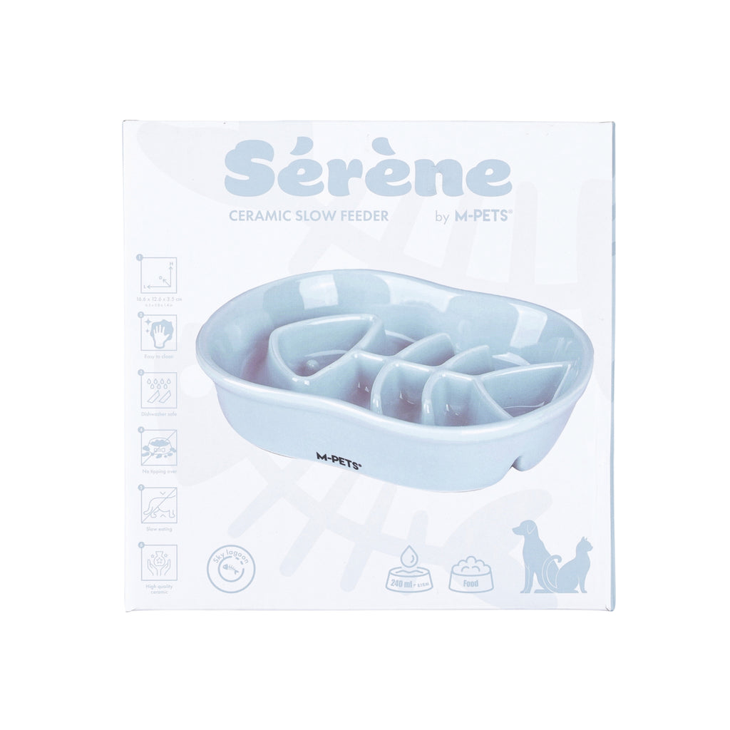Sérene Ceramic bowls Fish Sky lagoon - 240 ml