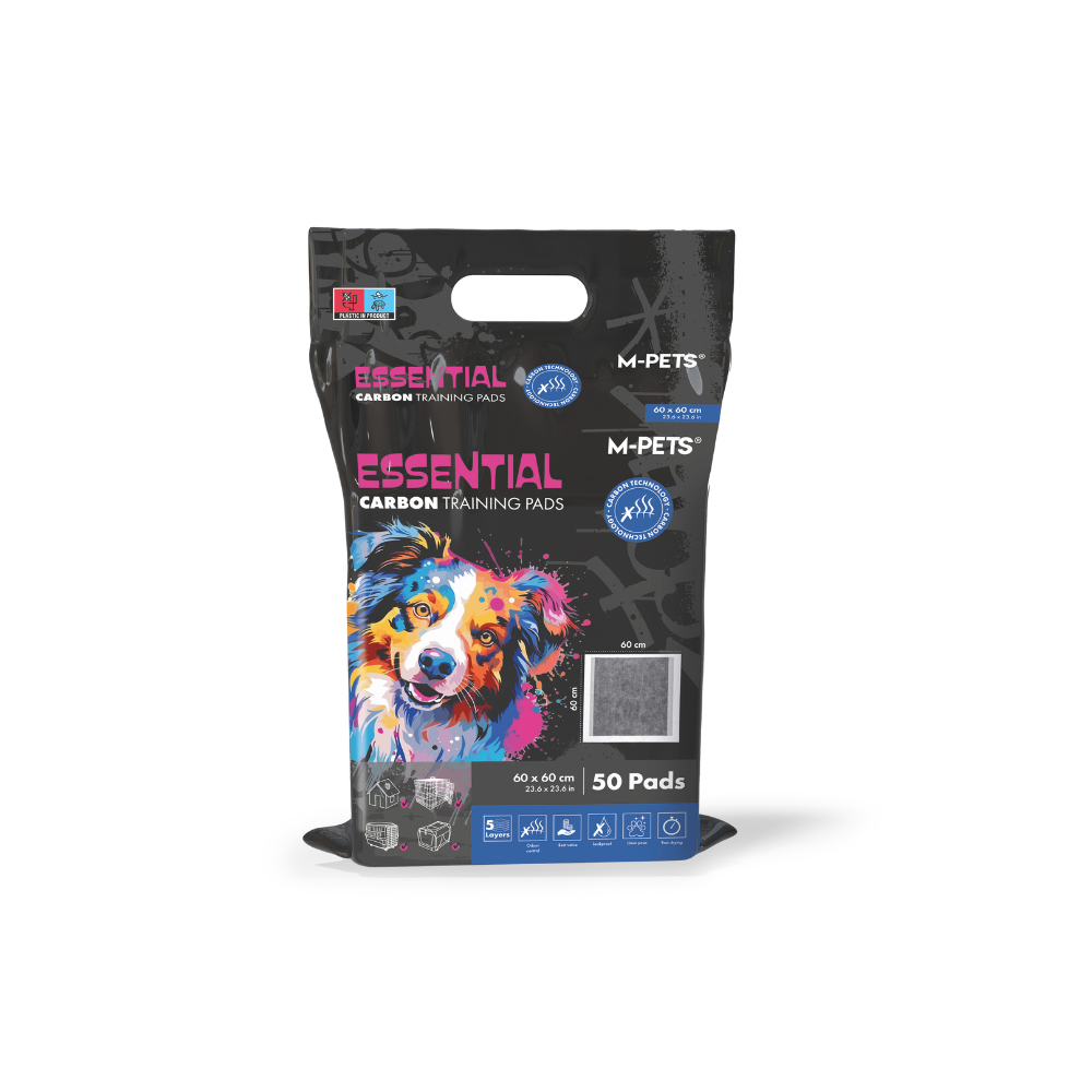 ESSENTIAL Carbon Training Pads 60 x 60 cm - 50 pz