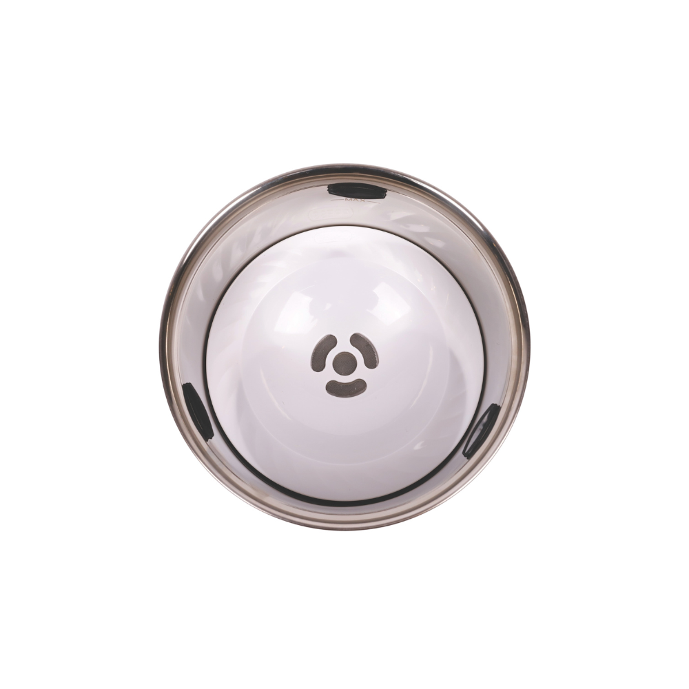 Ciotola per Cani Antispruzzo 3,7L - Nero Carbone