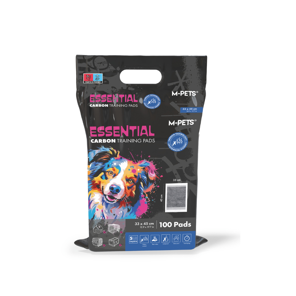 ESSENTIAL Carbon Training Pads 45 x 33 cm - 100 pz