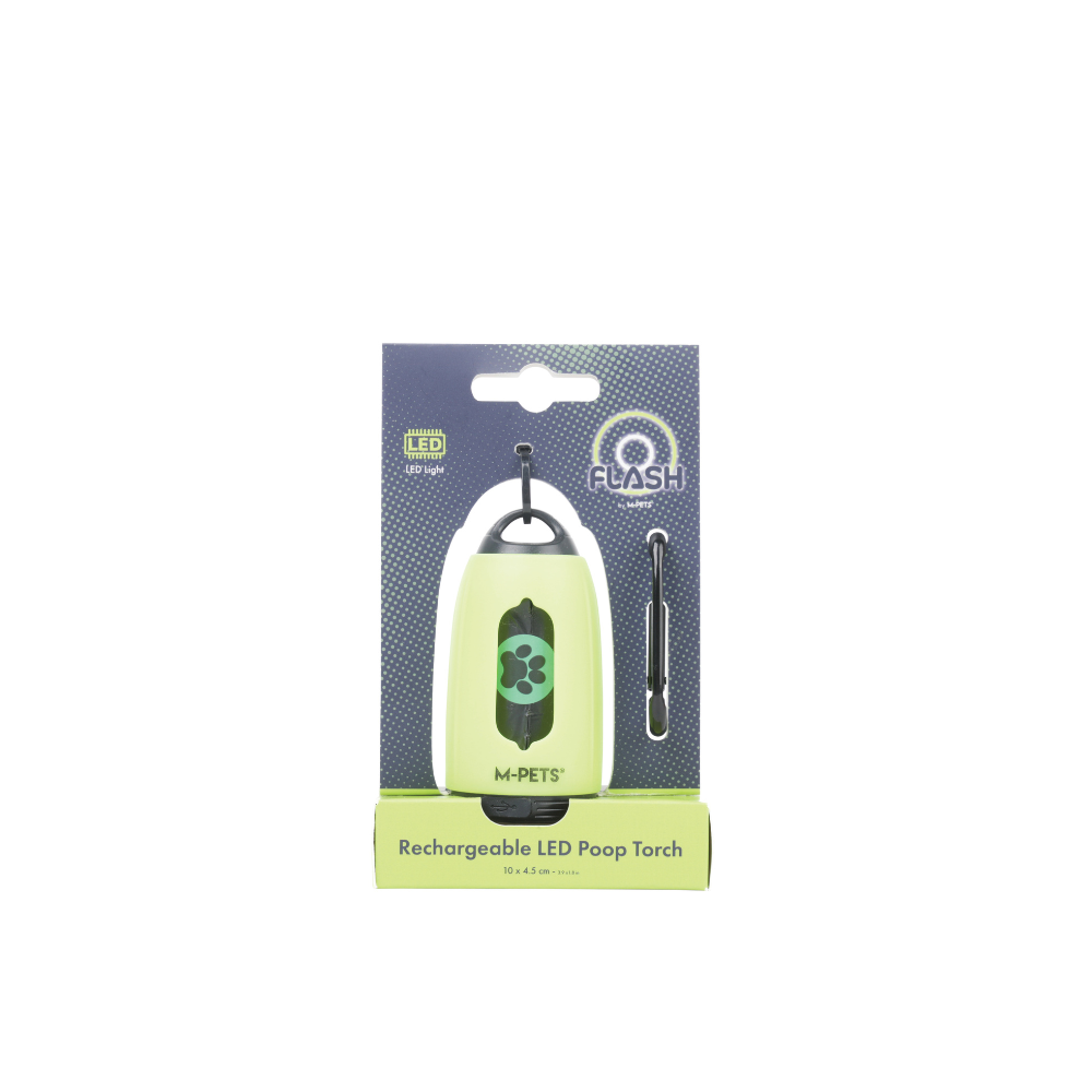 FLASH LED Torcia Cacca Verde