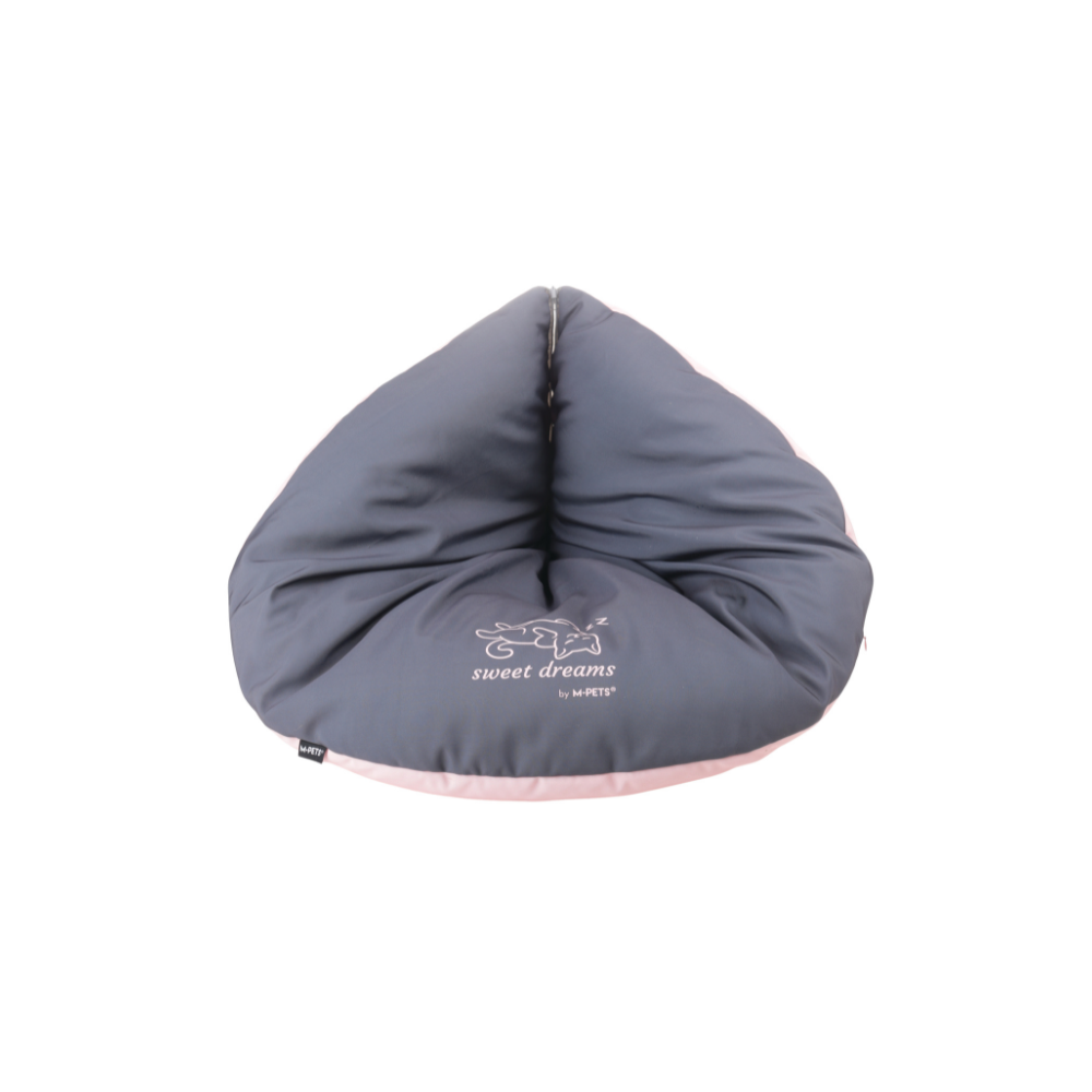 CUSCINO TRIANGOLO SWEET DREAMS rosa&grigio