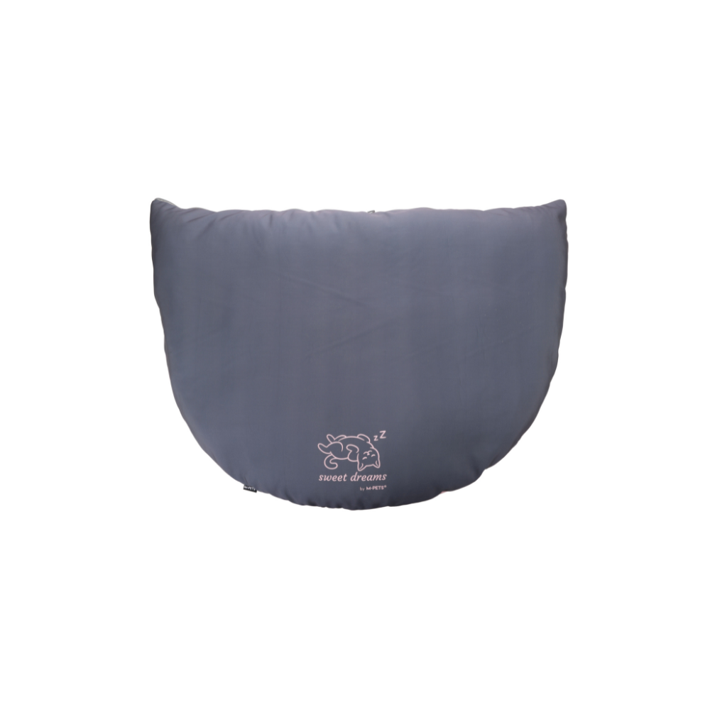 CUSCINO TRIANGOLO SWEET DREAMS rosa&grigio